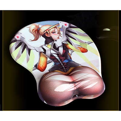 Overwatch Ow Hip 3d Silicone Mouse Pad Game Mat (A variety of styles)