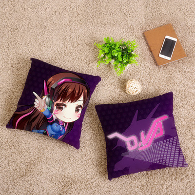 Overwatch Soldier Cartoon Version Cushion Ow Hold Pillow