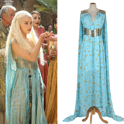 Game of Thrones Daenerys Qarth Cosplay Costume