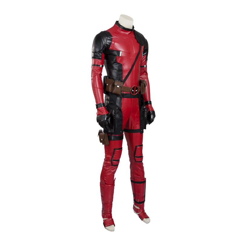 Marvel Comics Deadpool Cosplay Costume Deluxe Edition