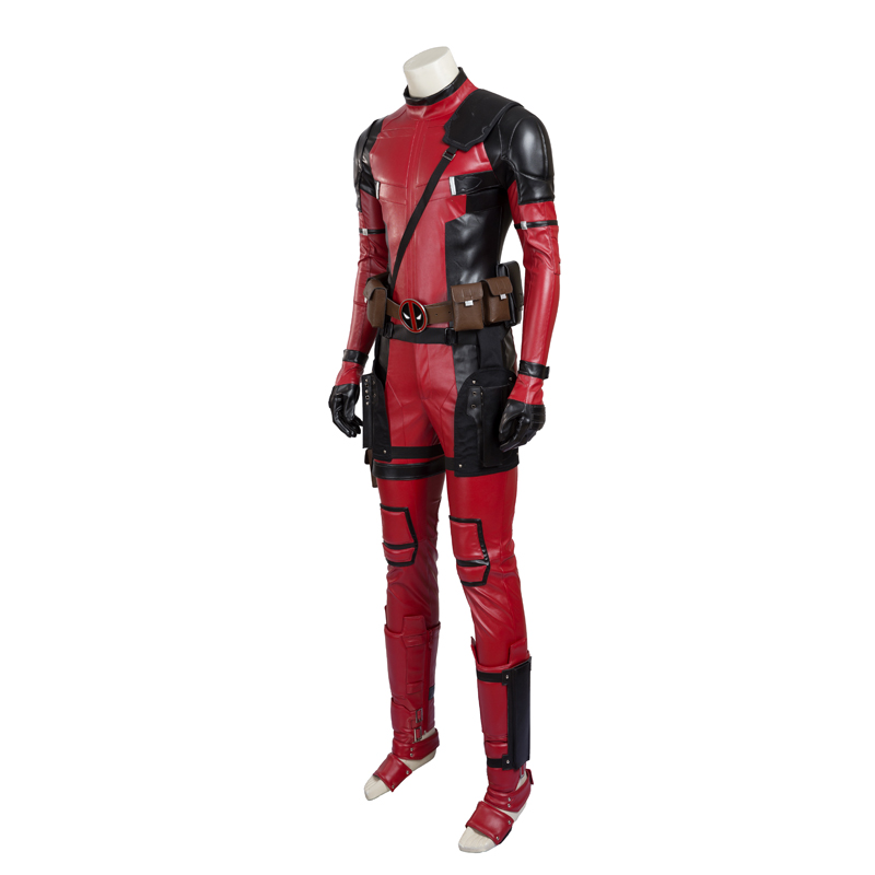 Marvel Comics Deadpool Cosplay Costume Deluxe Edition