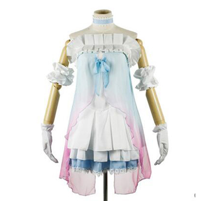 Love Live!Kotori Minami Strapless Dresses Cosplay Costume