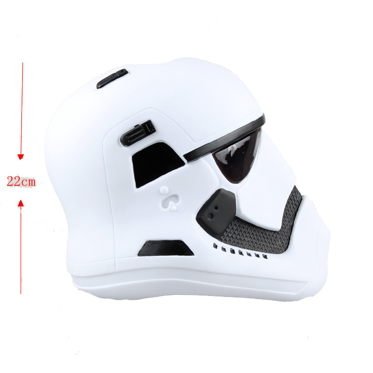 Movie Star Wars Helmet Movie Accessories（White )