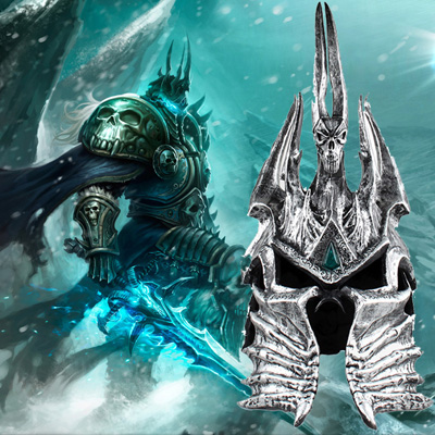 World of Warcraft Arthas Menethil Helmet Movie Accessories