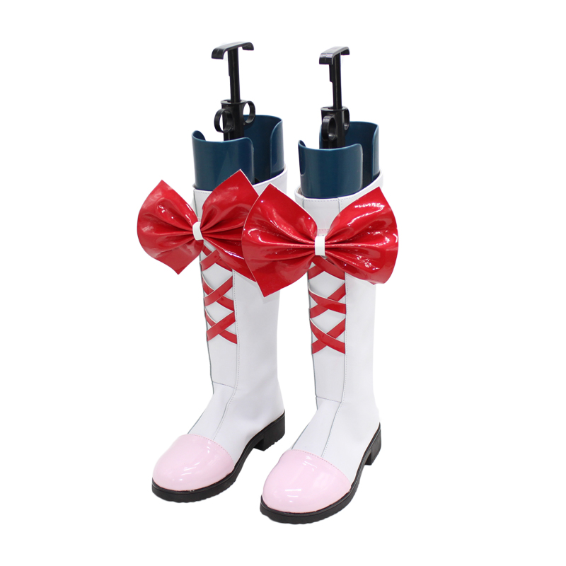 Smile Precure! Pretty Cure Cure Sunshine Pink Cosplay Boots Shoes