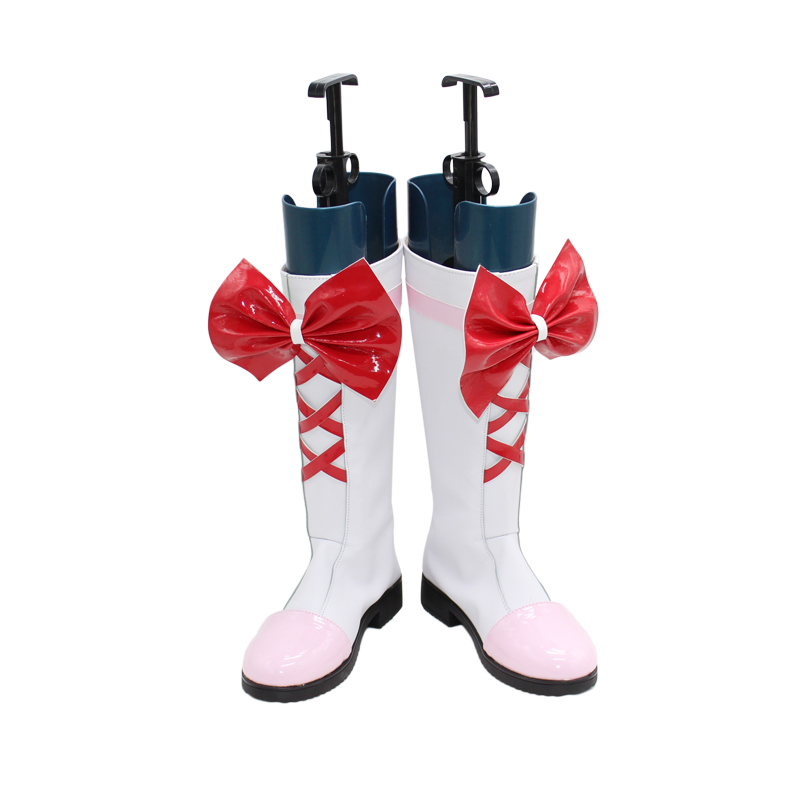 Smile Precure! Pretty Cure Cure Sunshine Pink Cosplay Boots Shoes