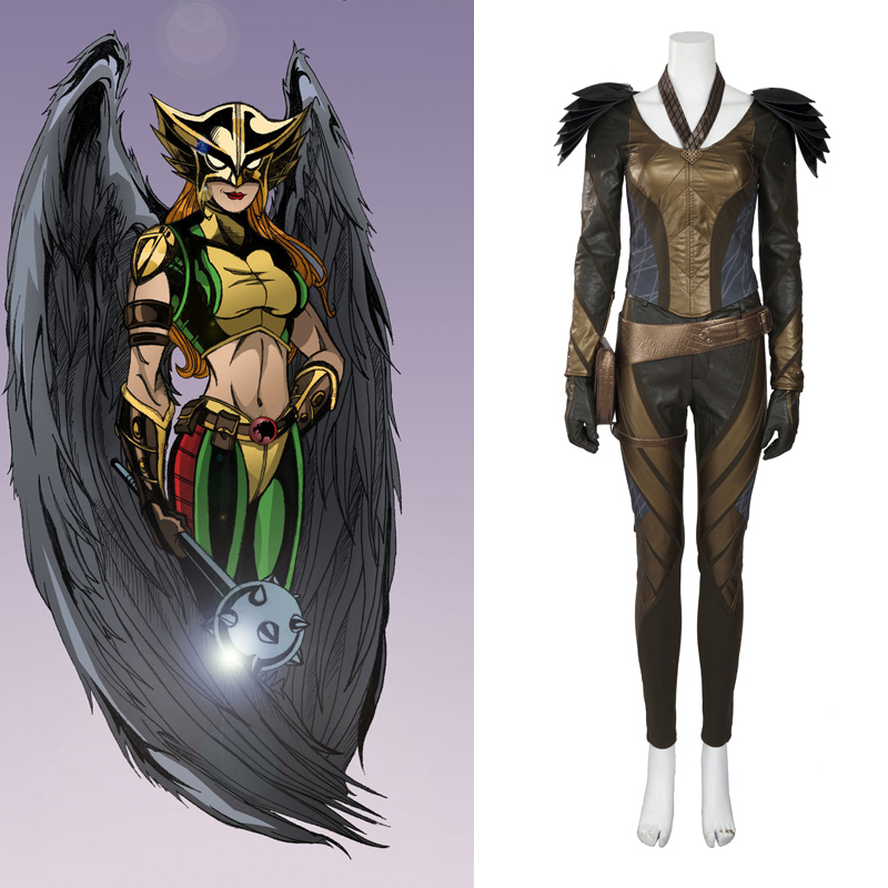 Legends Of Tomorrow Hawkgirl Kendra Munoz-saunders Cosplay Costume