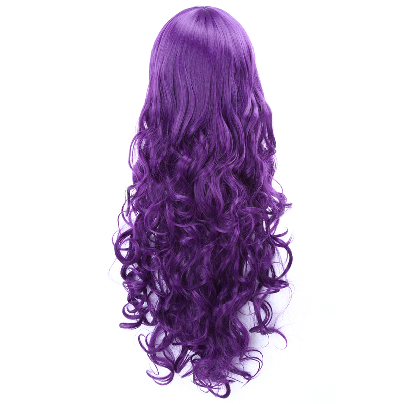 Love Live Nozomi Tojo Long Wavy Dark Purple Heat Resistant Synthetic100CM Wig