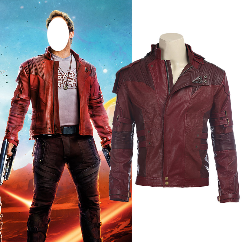 Guardians of the Galaxy 2 Star Lord Cosplay Jacket Naamiaisasut