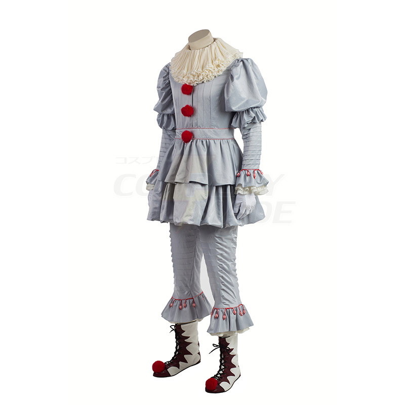 Stephen King\'s It Pennywise Cosplay Costumes Full Set