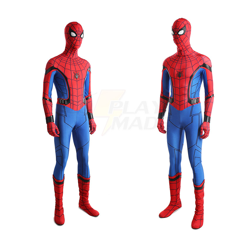 Spider-Man: Homecoming Peter Parker Cosplay Kostumer Hele sæt Fastelavn