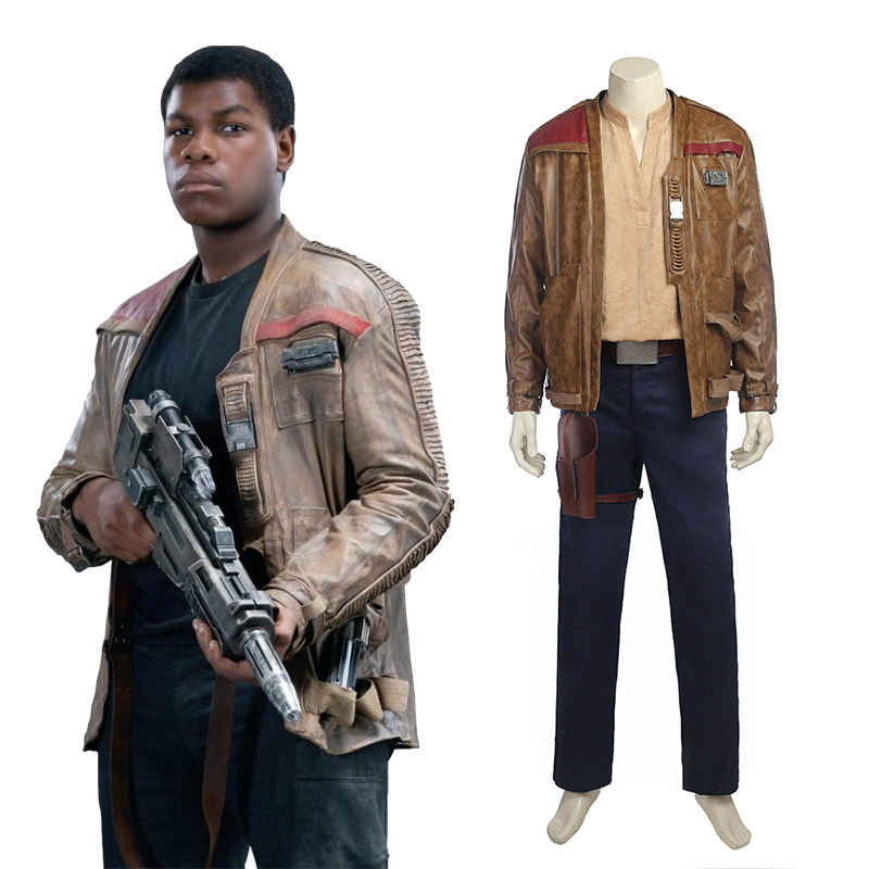 Star Wars 8: The Last Jedi Finn Cosplay Costume