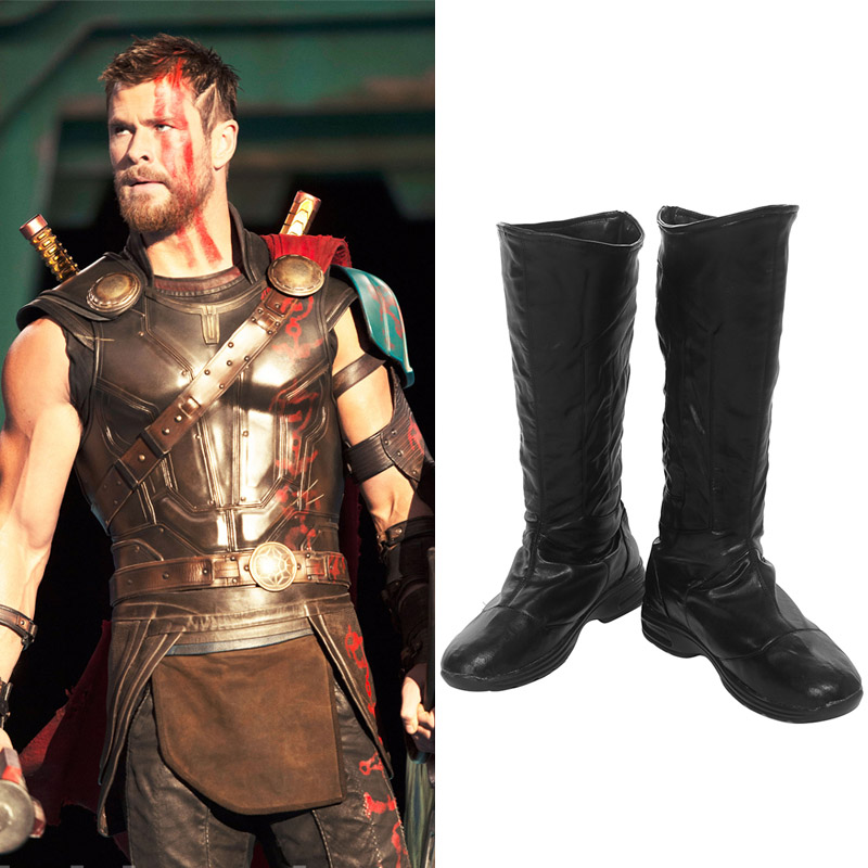 Marvel DC Comics Thor: Ragnarok Thor Odinson Cosplay Shoes Boots