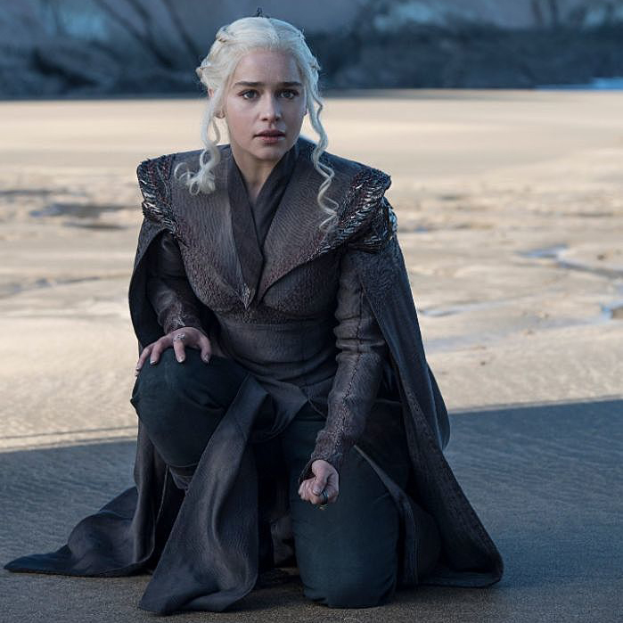 Game of Thrones Season 7 Daenerys Targaryen Cosplay Kostymer Mother of Dragons Karneval