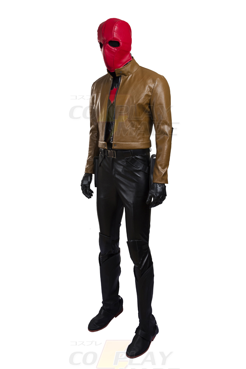 Déguisement Batman Jason Todd Capuchon Rouge Costume Carnaval Cosplay Halloween Outfit France