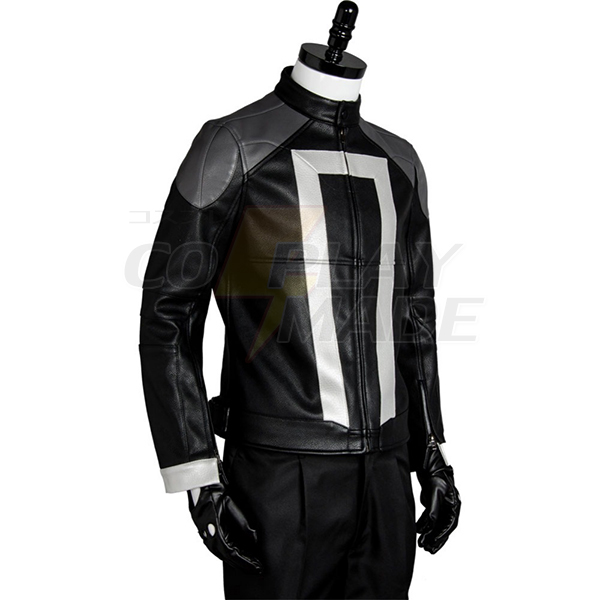 Costumi Agents of Shield S.H.I.E.L.D Ghost Rider Giacca Cosplay