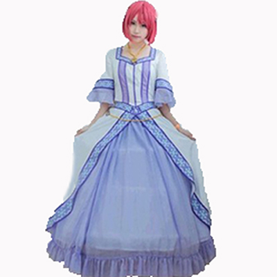 Details about   Akagami no Shirayukihime Shirayuki Dress Cosplay Costume From Snow White with th