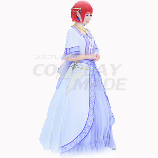 Disfraces Akagami no Shirayukihime Snow White Shirayuki Princess Cosplay