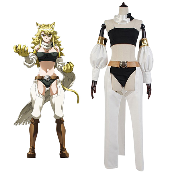 Akame ga Kill Night Raid Leone Cosplay Costume