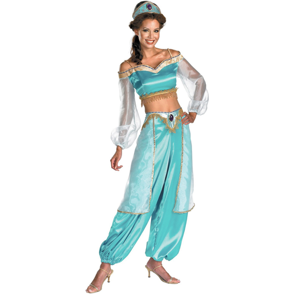 Aladdin Jasmine Cosplay Kostuum Princess