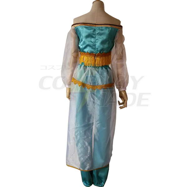 Aladdin Jasmine Cosplay Costume Princess
