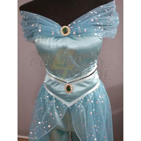 Aladdin Professional Jasmine cosplay Kostuums Princess Voor volwassenen