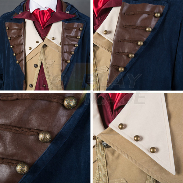 Costumi Assassin\'s Creed 5 Arno Victor Dorian Cosplay Set Completi