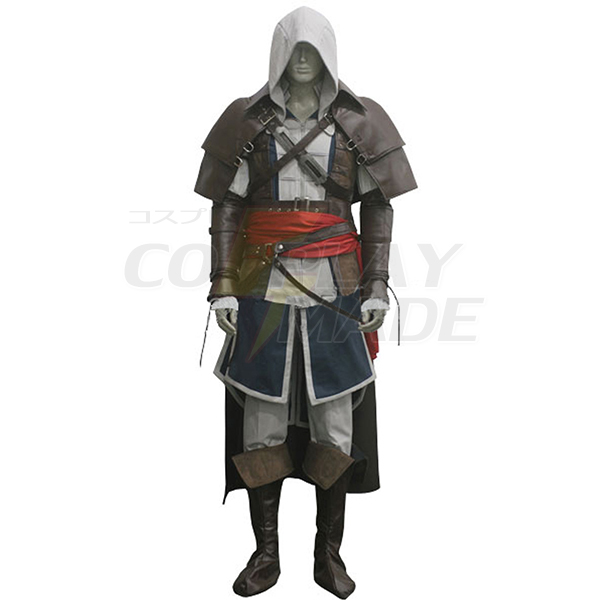 Costumi Assassin\'s Creed IV Edward Kenway Nero Flag Cosplay