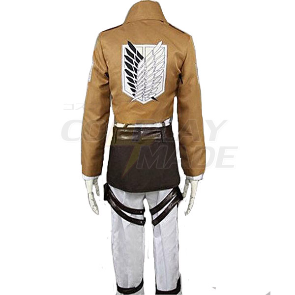 Attack On Titan Levi Ackerman the Recon Corps Cosplay Costume