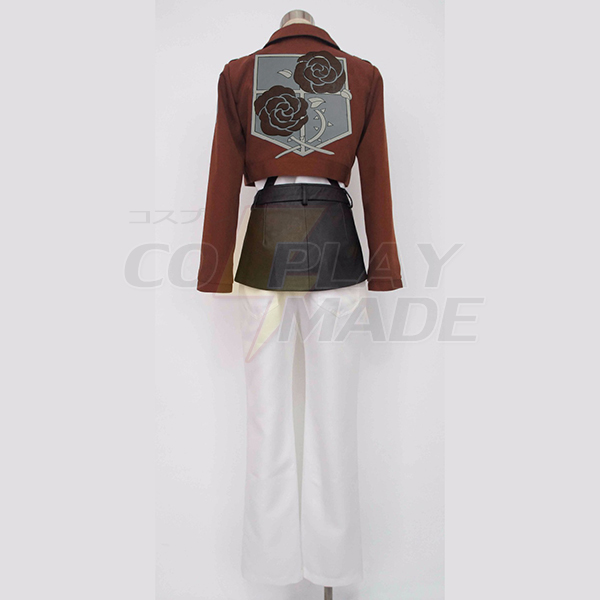 Disfraces Attack on Titan Stationed Corps Rosa Rugosa Cosplay