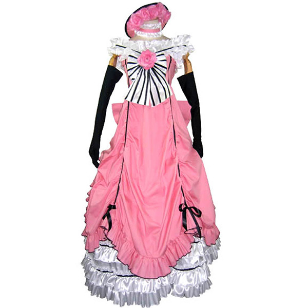 Disfraces Negro Butler Ciel Phantomhive Pink Cosplay