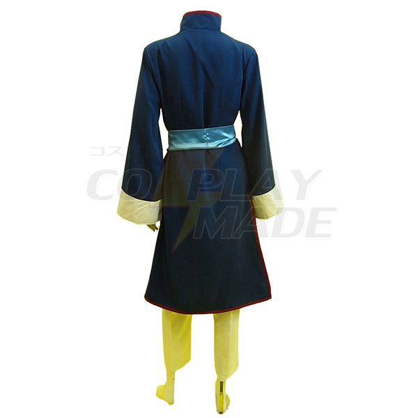 Black Butler Kuroshitsuji Lau Blue Cheongsam Cosplay Costume
