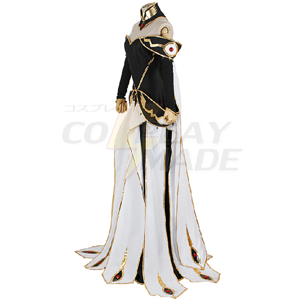 Code Geass C.C. Queen Jurk Cosplay Kostuum