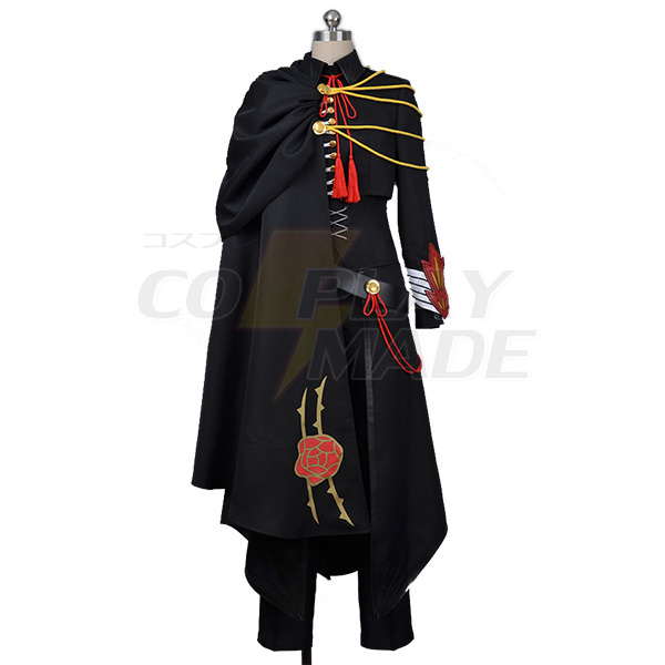 Code Geass Lelouch of the Rebellion Zwart Uniform Cosplay Kostuum