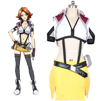 Cross Ange Rosalie Cosplay Kostyme Karneval