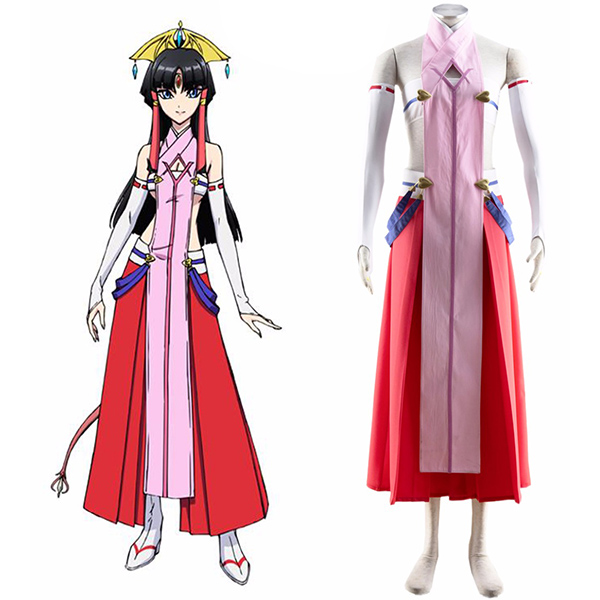 Costumi Cross Ange Rondo of Angels and Dragons Salamandinay Cosplay