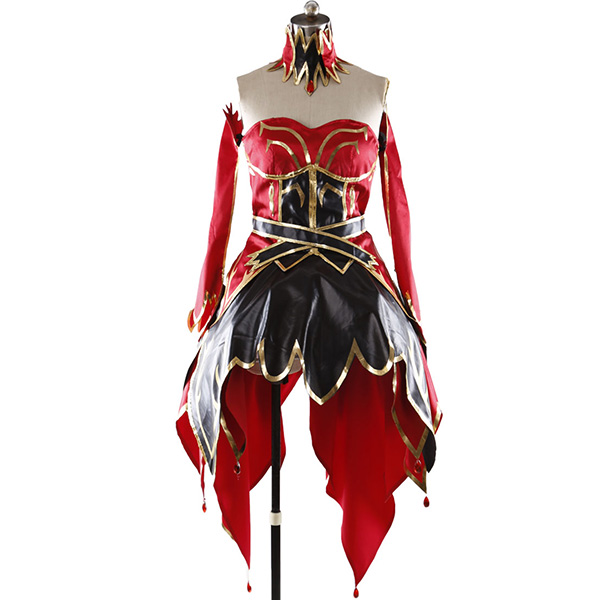 Dota 2 Lina Inverse the Slayer Dress Cosplay Costume Custom Made