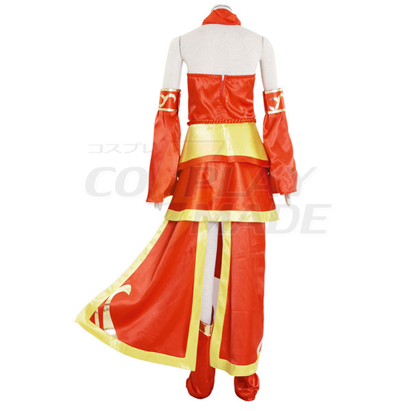 Dota 2 Lina Inverse Lina witch Cosplay Costume Dress Custom Made
