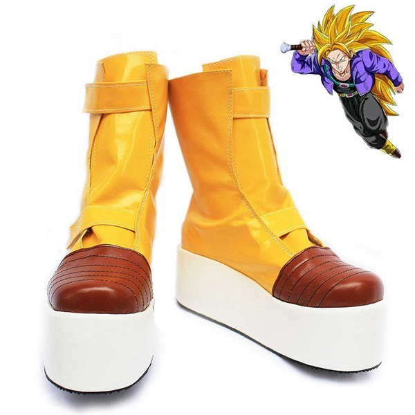 Dragon Ball Z Trunks Cosplay Boots Custom Made Shoes