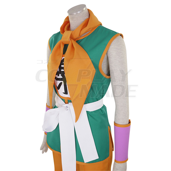Dragon Ball Yamcha Cosplay Kostuum Speciaal Gemaakt