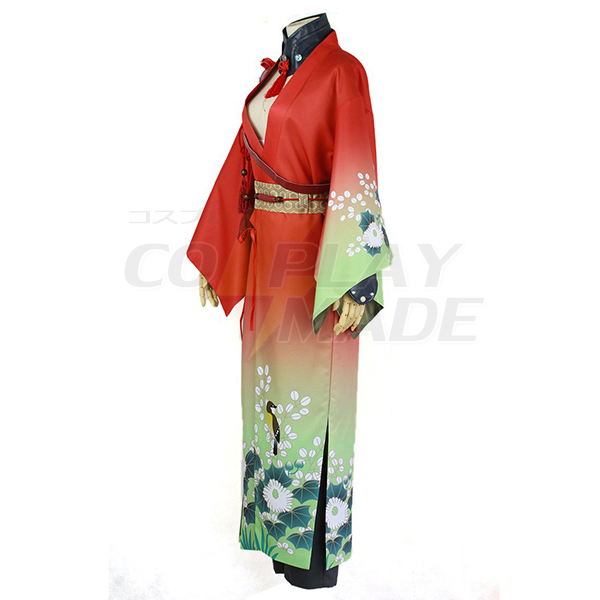 DMMD Dramatical Murder Koujaku Cosplay Kostuum Rood Kimono Anime Clothes
