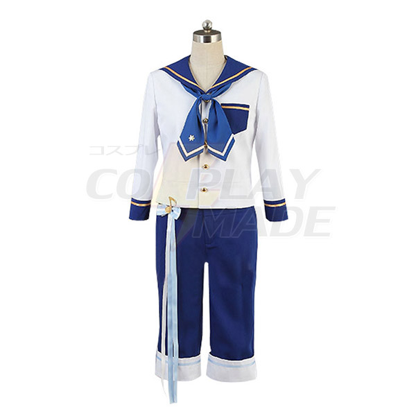 Ensemble Stars Navy Uniform Mashiro Tomoya Nito Mazuna Tenma Mitsuru Shino Cosplay