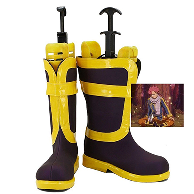 Fairy Tail Natsu Cosplay Oracion Seis Bottes Carnaval Chaussures