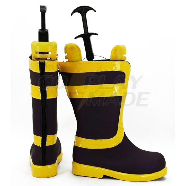 Fairy Tail Natsu Cosplay Oracion Seis Boots Custom Made Shoes