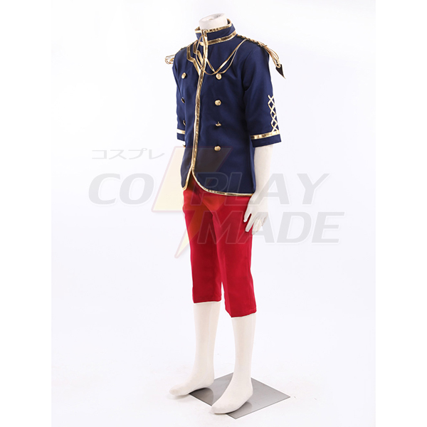 Uta no Prince-sama Otoya Ittoki Military Uniform Cosplay Kostuum Handgemaakt