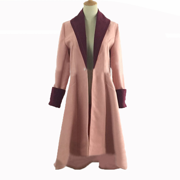 Fantastic Beasts and Where to Find Them Tina Goldstein Cosplay Costume Pink Coat