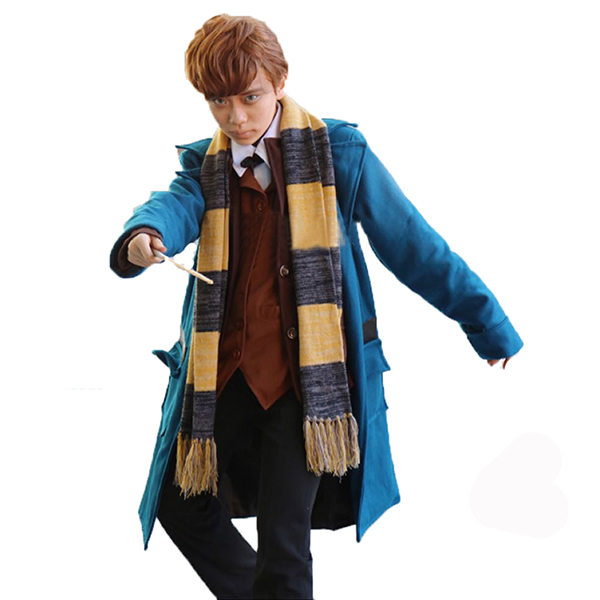 Fantastic Beasts and Where to Find Them Newt Scamande Trench Cosplay Kleding