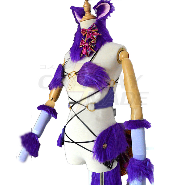 Fate Grand Order Matthew Kyrielite Cosplay Kostuum Purple Uniform