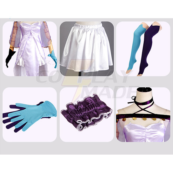 Fate Grand Order Medea Cosplay Costume Stage Performence Clothes