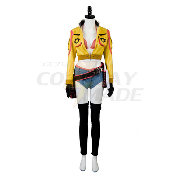 Costumi Final Fantasy FF15 Cindy Aurum Gas Giacca Cosplay Uniforme